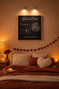 EchoMoments – Personalized Couple Calendar & Map Frame